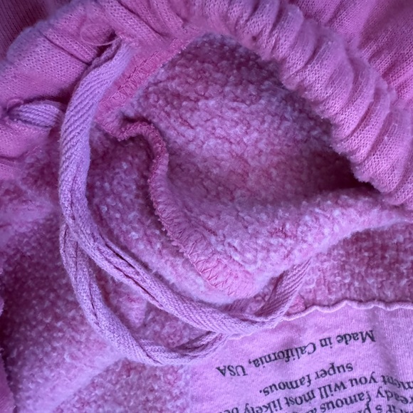 Aviator Nation Rare Pink 5 Stripe Sweatpants - Picture 5 of 8